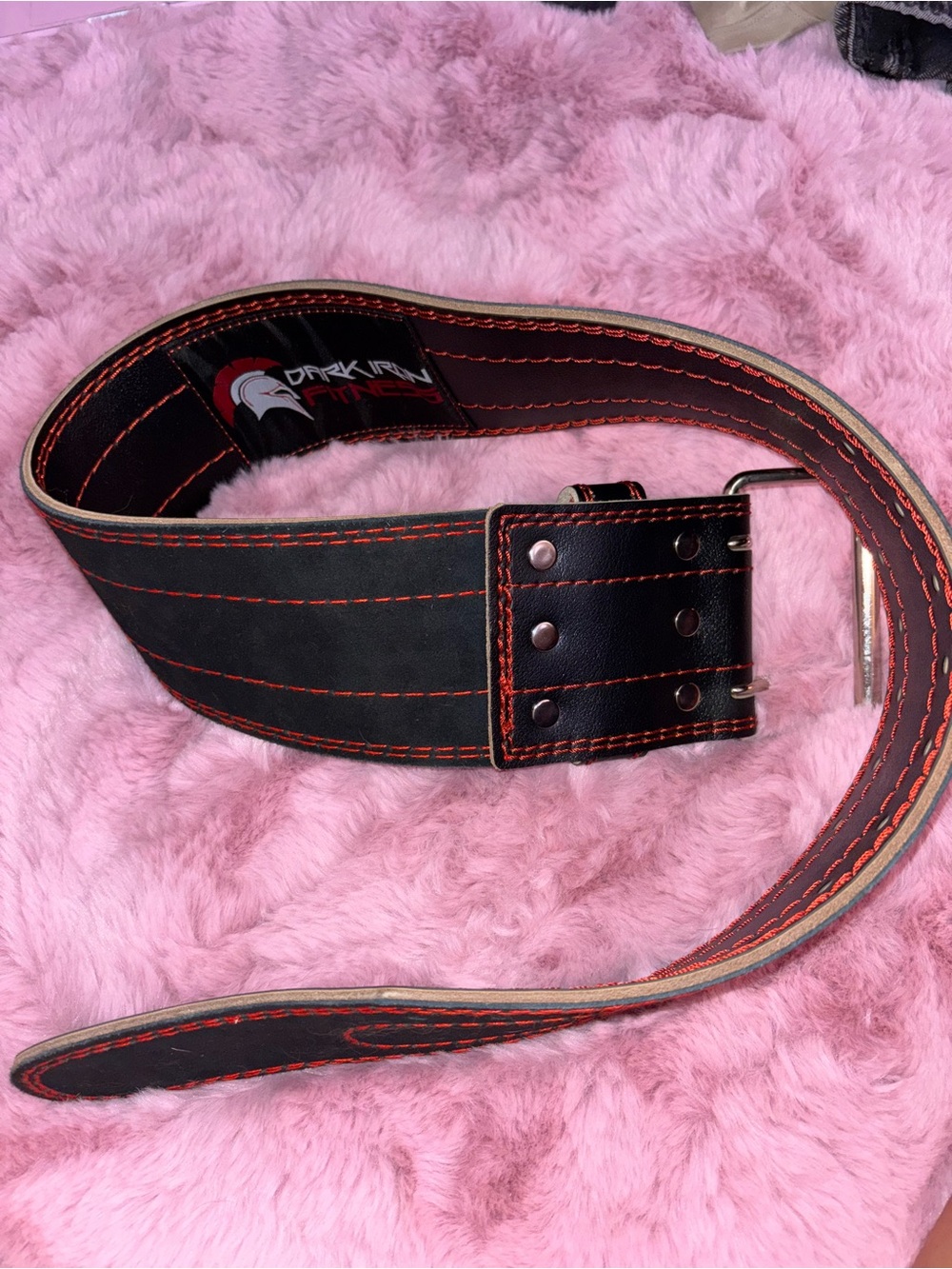 Dark Iron Fitness weightlifting belt